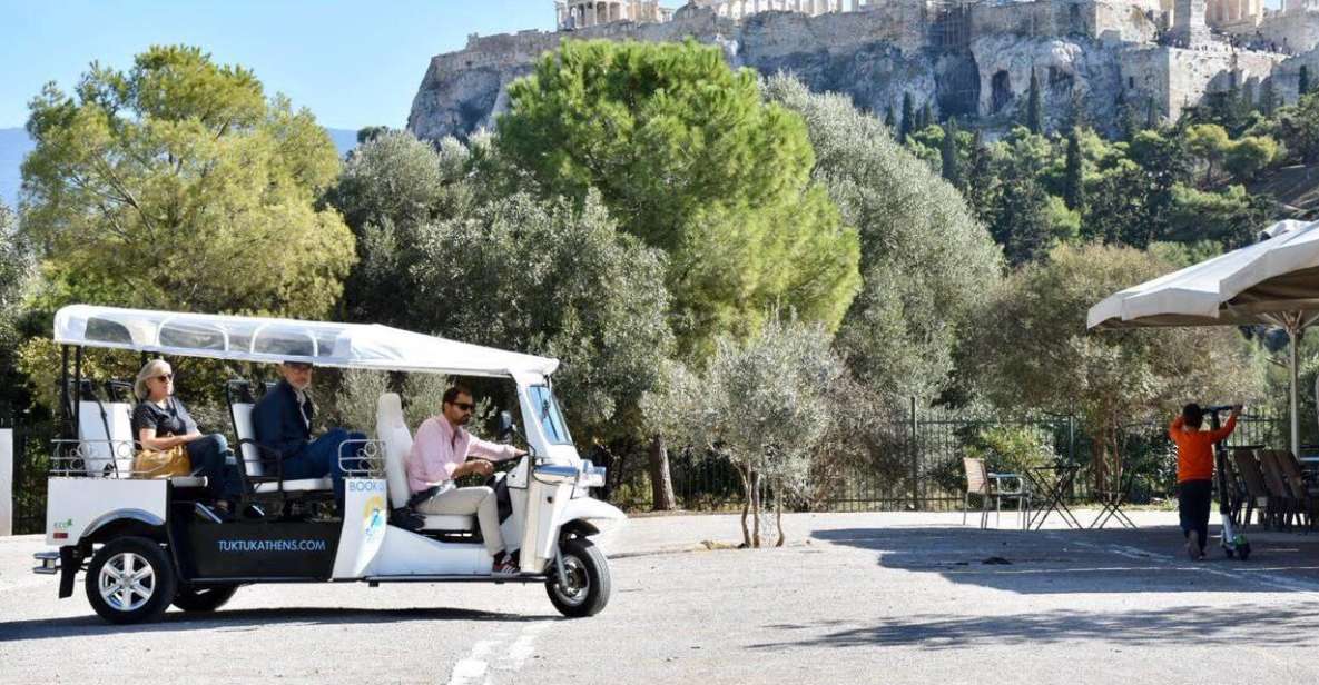 Athens: Private 3-Hour City Tour on Eco-Friendly Tuk Tuk - Acropolis Time: What You’ll See and Why the Walking Matters