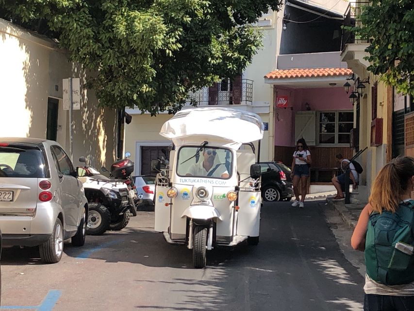 Athens: Private Evening Sightseeing Tour by Electric Tuk-Tuk - Key points at a glance