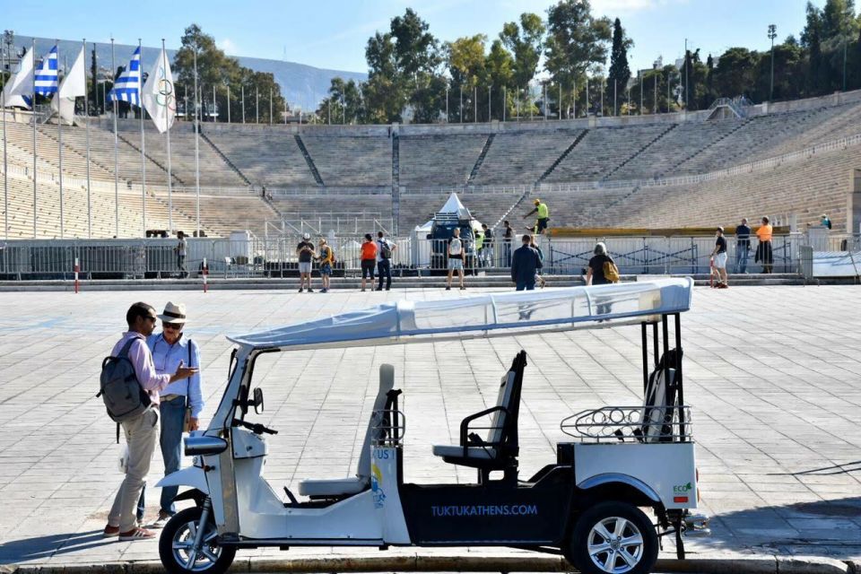 Athens: Private Evening Sightseeing Tour by Electric Tuk-Tuk - Thiseio and the Parthenon viewpoints: seeing the Acropolis from a different angle