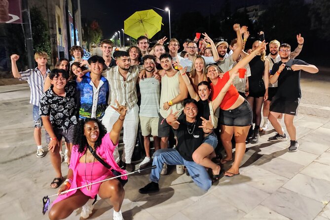 Athens Pub Crawl with 1hr Open Bar & VIP Nightclub Access - Meeting at Thiseos: Finding the Group and Getting the Social Vibe