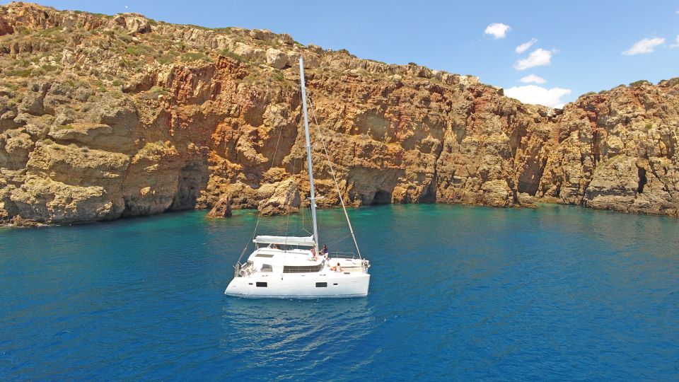 Athens: Riviera Catamaran Cruise with Meal and Drinks - Onboard routine: sun, drinks, and when the sailing actually happens