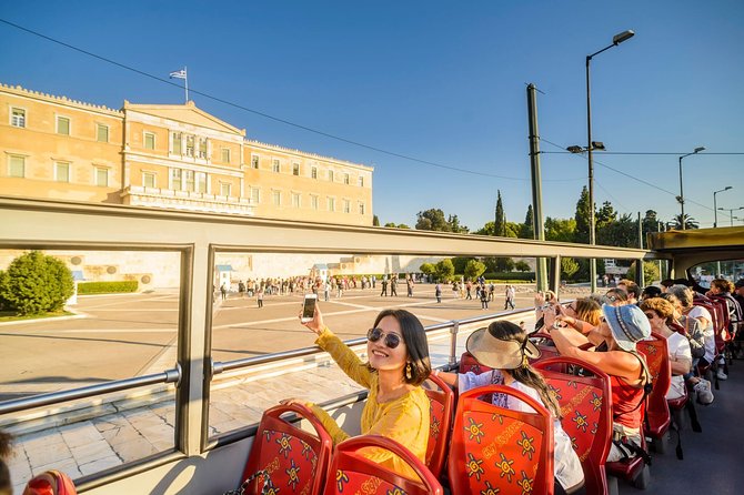 Athens Shore Excursion: Athens and Piraeus Hop-On Hop-Off Bus Tour - Onboard Experience: Audio, Headphones, Wi-Fi, and the Little Extras