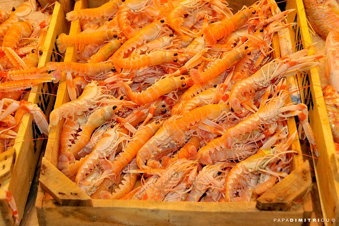 Athens Shore Excursion: Small-Group Food Tour - Varvakeios Market: spice shops, herbs, and the smells that teach you