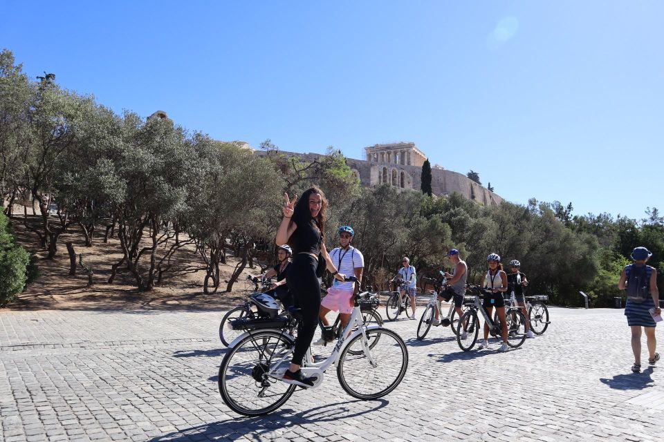 Athens: Small-Group E-Bike Tour of Historic Highlights - Plaka streets and Lysicrates: the charm you can ride through