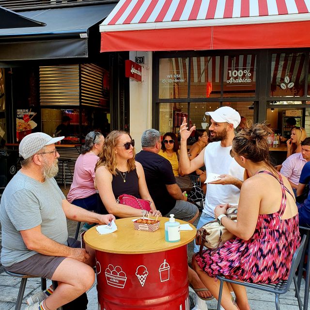 Athens: Street Food Tasting Tour - Stop two: souvlaki with pita, tomatoes, and tzatziki plus a drink
