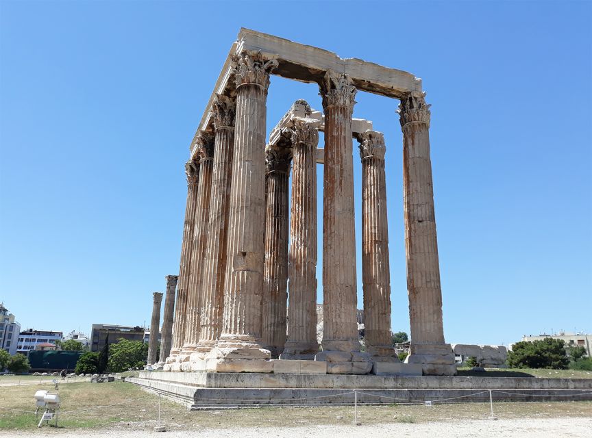 Athens: Temple of Olympian Zeus Ticket and Audio Tour - Phone-first audio tour: how it works on the ground