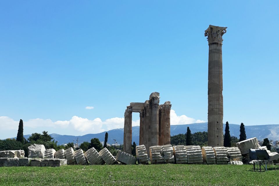 Athens: Temple of Olympian Zeus Ticket and Audio Tour - The walk: from Great Propylon to the Balaneion bathhouse