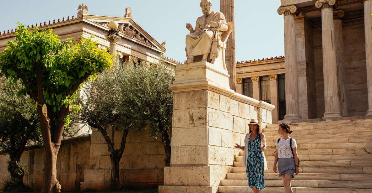 Athens: The History of Greek Mythology Private Tour - Meeting outside Nakas Book House: how to start clean