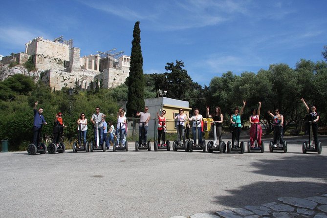 Athens Ultimate Segway Tour - Getting comfortable fast on Athens Segways