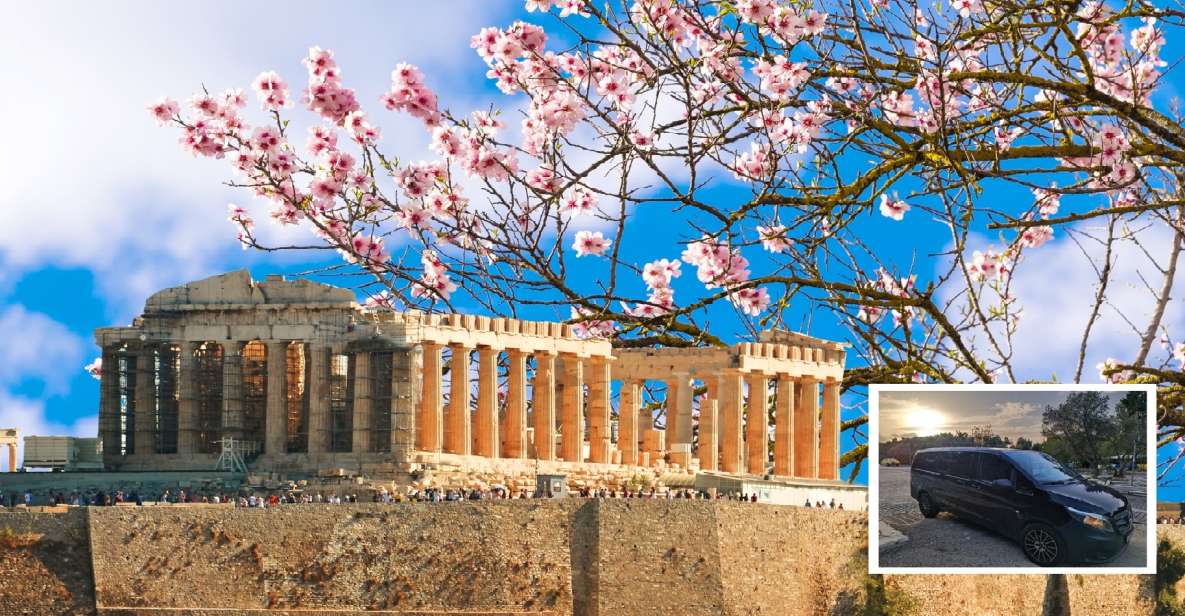 Athens: Wheelchair accessible Top Sights Half-Day Tour - Parthenon area without the usual stress