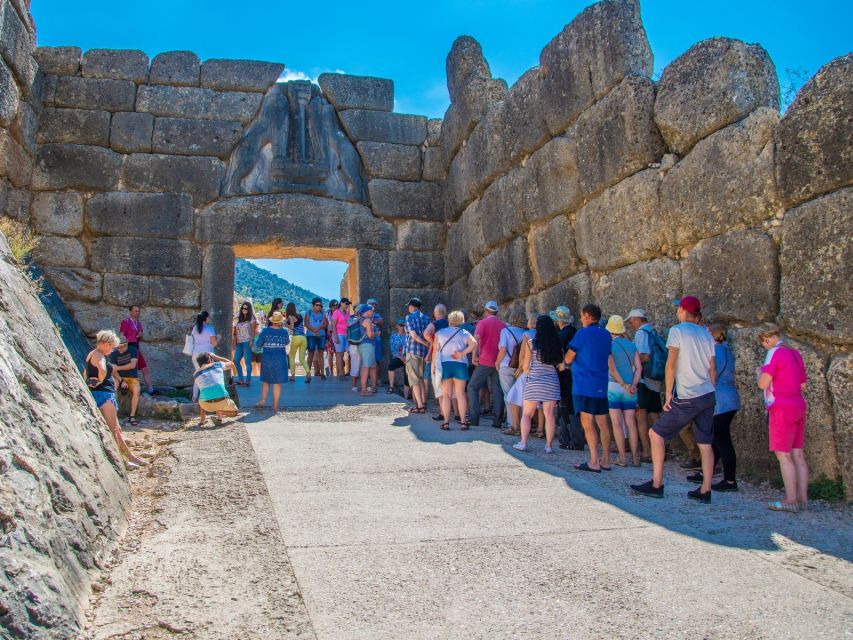 Day Tour to Mycenae and Nafplio with Lunch - Entering Mycenae: Lion Gate and the Power of Stone