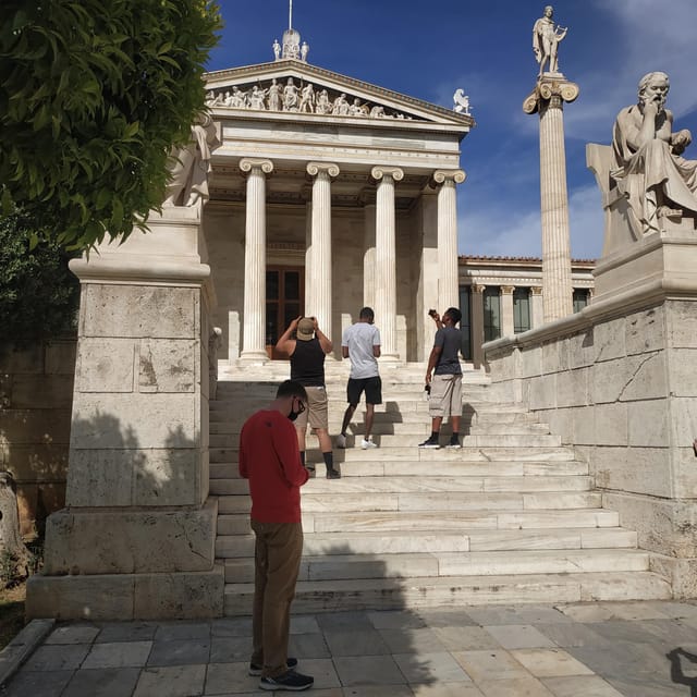 From Athens: City & Corinth Guided Day Tour - Athens photo stops that add up: Mt. Lycabettus, guards, and Panathinaiko Stadium