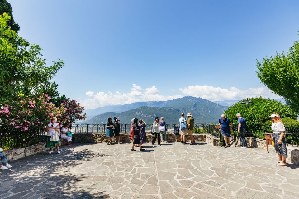 From Athens: Delphi and Meteora 2-Day Guided Tour - Meteora monasteries: cliff views, stairs, and the dress rules that matter