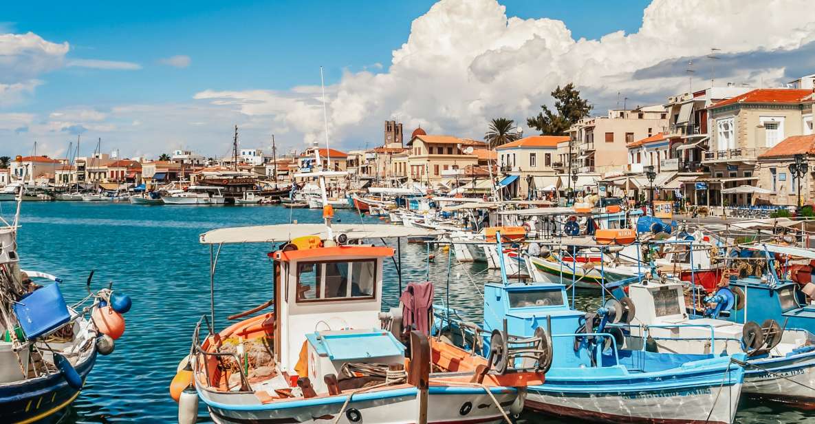 From Athens: Hydra, Poros, and Aegina Day Cruise with Lunch - Aegina: beaches, harbor energy, and an optional Temple of Aphaia add-on