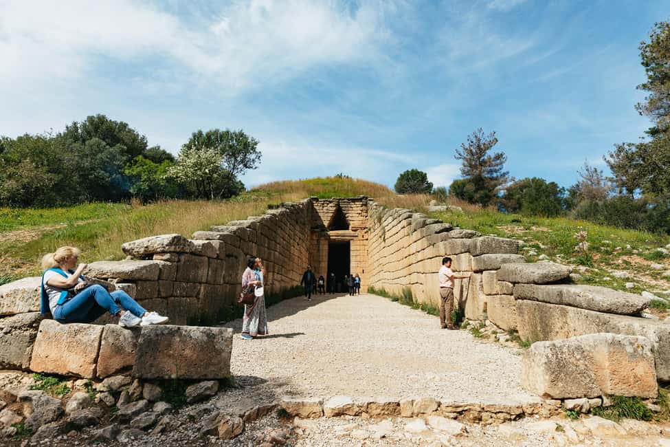 From Athens: Mycenae, Nafplio and Epidaurus Guided Tour - Mycenae UNESCO: reading Cyclopean walls and royal power