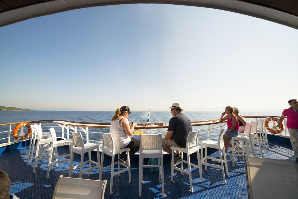 From Athens: Saronic Islands Full-Day Cruise with VIP Seats - Aegina’s pistachios, Temple of Afea, and a swim in clear water