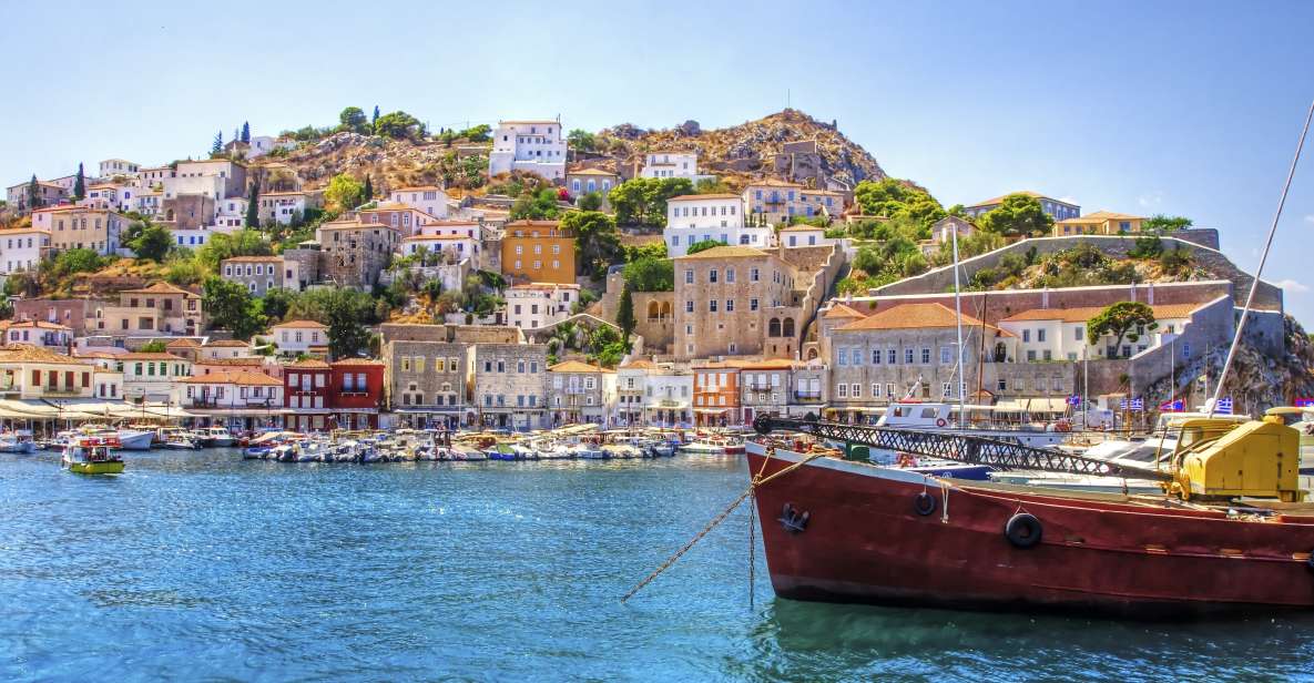 From Athens: Saronic Islands Full-Day Cruise with VIP Seats - Hydra’s cobblestone alleys and the pirate-safe amphitheater shape
