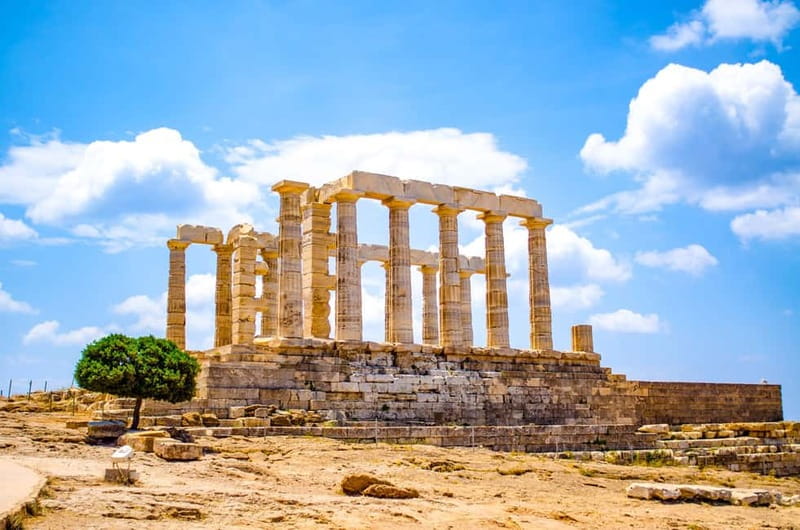From Athens: Temple of Poseidon & Cape Sounion Half-Day Tour - Temple of Poseidon: your free time plus a quick guided briefing
