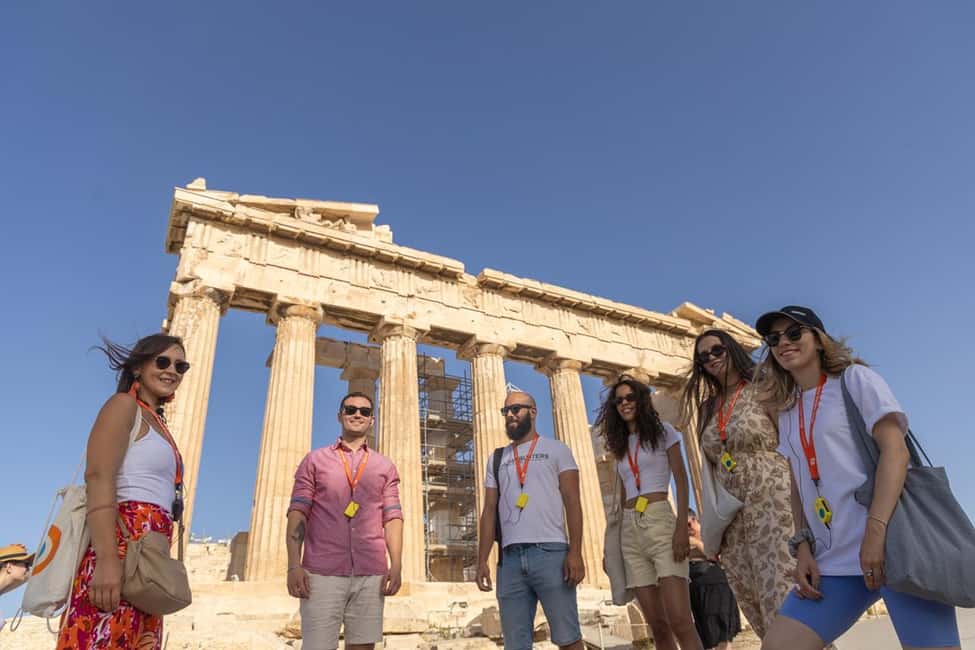 From Cruise Port: The Acropolis & Athens Highlights Tour - National Gardens and the Zappeion Hall viewpoint trick