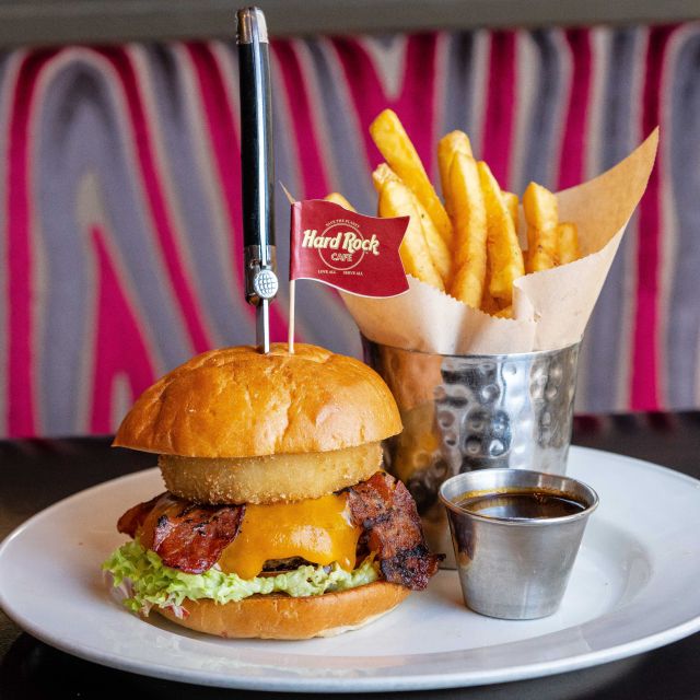 Hard Rock Cafe Athens with Set Menu for Lunch or Dinner - Hard Rock Cafe Athens on Adrianou Street: the Monastiraki setting