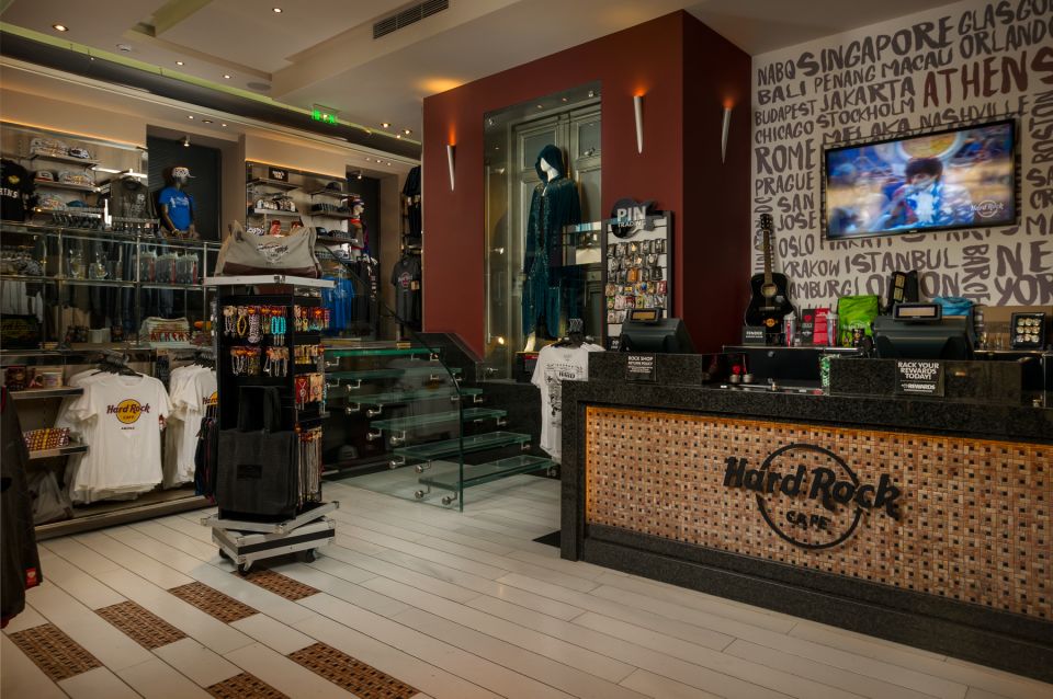 Hard Rock Cafe Athens with Set Menu for Lunch or Dinner - Dessert and included drinks: quick sugar, predictable beverages
