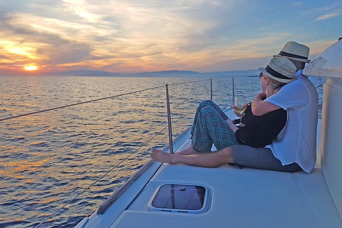 Luxury Catamaran Cruise from Athens with Traditional Greek Meal and BBQ - Athens Riviera from Alimos Marina: how the day actually starts