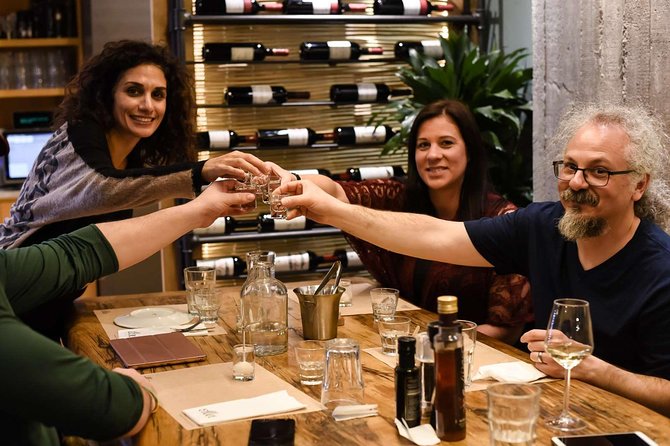 PREMIUM Semi-Private Athens Afternoon Food Tour & Wine Tasting - Syntagma wine tasting: four Greek wines, not one forgettable pour