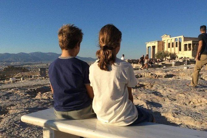 Private Acropolis For Families Tour - The iPad mini augmented reality: how it helps you “see” the past