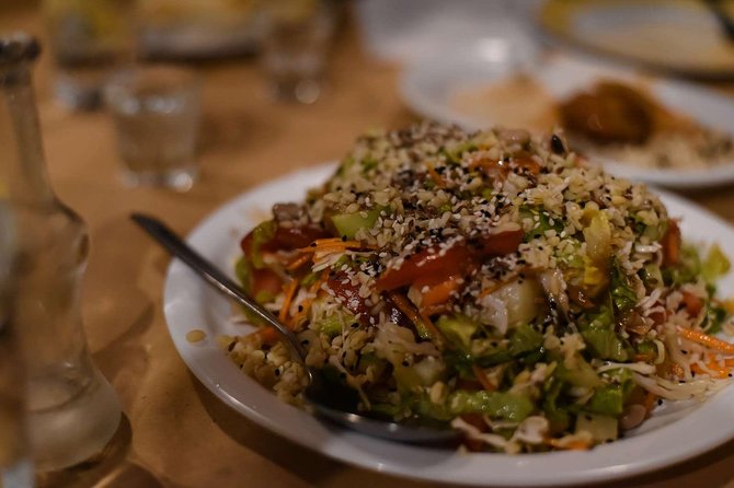 Private Athens By Night Food Tour & Wine Tasting of 5 Varieties - Dinner back in Syntagma: full meal, Greek salad, and spirits